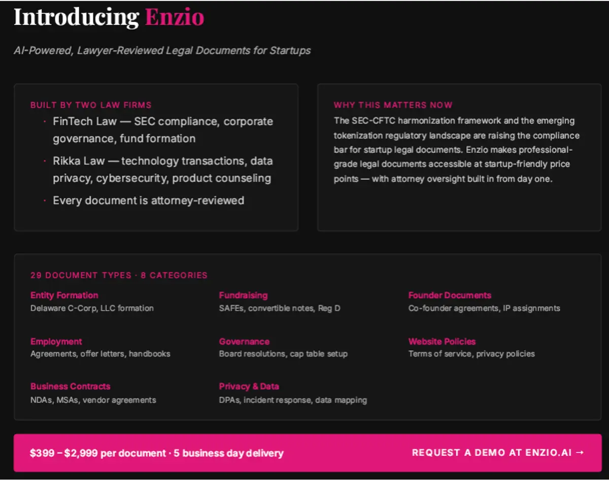Introducing Enzio